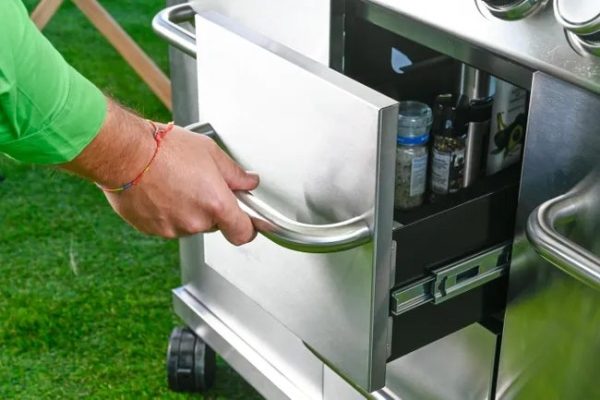 Barbacoa de gas NATERIAL Hudson de 4 quemadores y 17 kw de potencia – Image 3