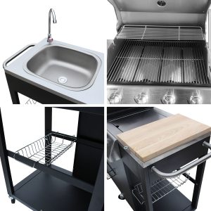 Cocina exterior TEXAS 4+1 quemadores - Afbeelding 5