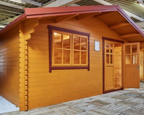 Tuinhuisje Houten schuur Blokhut 5x4m 35mm - Imagen 3