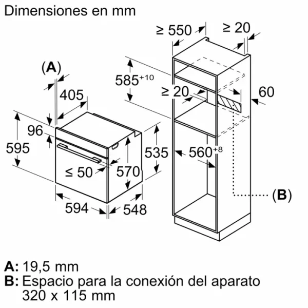 Horno vapor Balay 3HA5829N3 – Image 2
