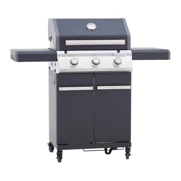 Barbacoa de gas naterial kenton ii de 3 quemadores y 10,5 kw - Afbeelding 1