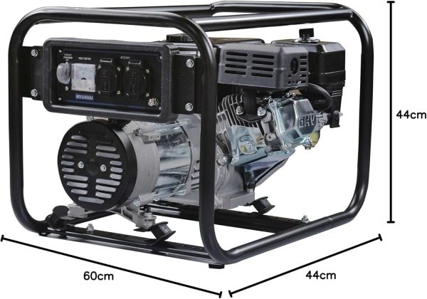 HYUNDAI HY3100 Gasoline Electric Generator HY3100 2800 W - Image 2