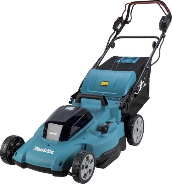 Cortadora de césped inalámbrica Makita DLM539Z de 53 cm y 2 baterías de 18 voltios. No incluye baterías ni cargador. - Afbeelding 1