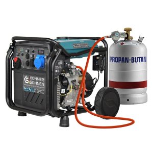Generador inverter híbrido de gas/gasolina KS 8100iEG