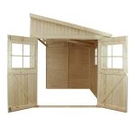 Caseta de madera - Cobertizo leo, 17 mm, 201x493 cm. 9,9m² - casetas de jardin – Image 5