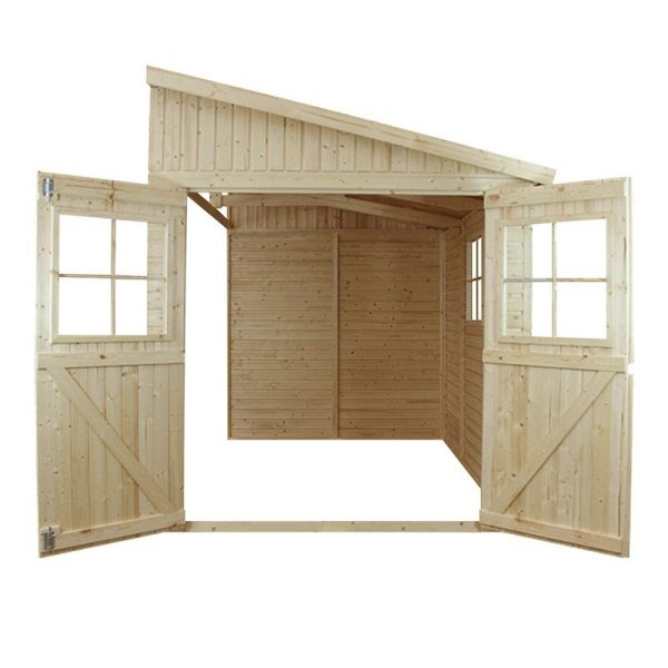 Caseta de madera - Cobertizo leo, 17 mm, 201x493 cm. 9,9m² - casetas de jardin – Image 5