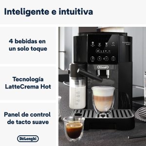 Cafetera DeLonghi Magnifica Start ECAM220.60.B de grano a taza - Negra - Imagen 4