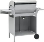 Barbacoa grill de gas 4+1 quemadores negra y plateada Vidaxl - Afbeelding 2