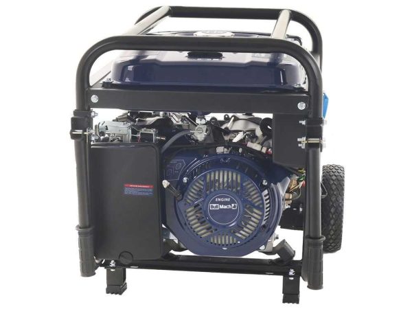 BullMach AMBRA 9500 E Generador de corriente a gasolina con ruedas y AVR 7.5 kW - Image 2
