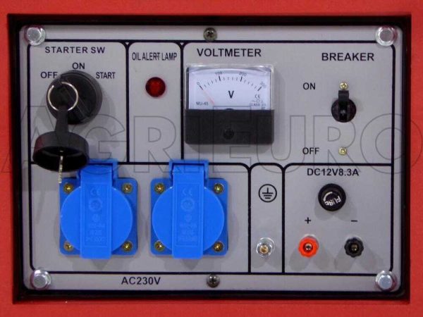 GeoTech GGSA3000ES Generador de corriente con rueras y AVR. arranque eléctrico 2.7 kW - Image 5