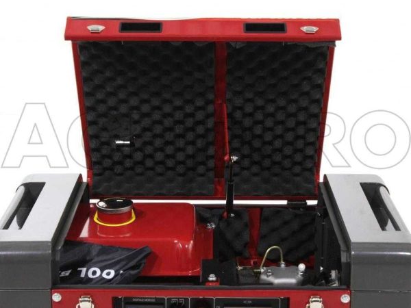 GeoTech Pro DGP8500SE-3 - Generador de corriente silencioso con ruedas y AVR 6 kW - Continua 5.5 kW Full-Power + ATS monofásico - Afbeelding 3