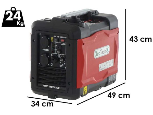 GeoTech SQL3000i EVO Generador de corriente inverter 2.9 kW - Image 2