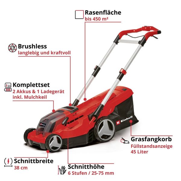 Einhell Professional GP-CM 36/450 Power X-Change rechargeable battery – Image 2