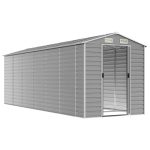 vidaXL Tuinschuur 191x555x198 cm gegalvaniseerd staal - Afbeelding 4