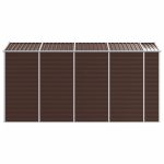 Tuinschuur 191x385x198 cm gegalvaniseerd staal - Afbeelding 2