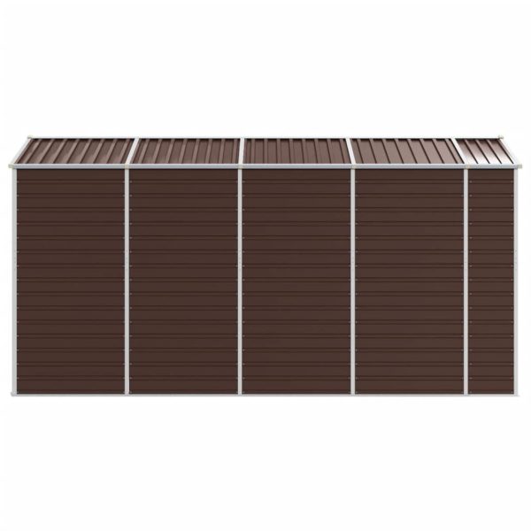 Tuinschuur 191x385x198 cm gegalvaniseerd staal - Afbeelding 2