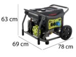 Generador eléctrico gasolina Pramac 5800W WX6200 CONN - Image 2