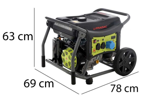 Generador eléctrico gasolina Pramac 5800W WX6200 CONN - Image 2
